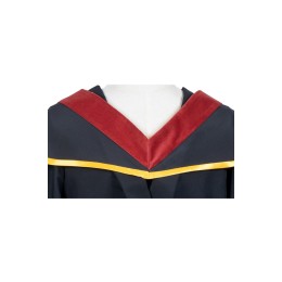 製造香港樹仁大學美國路易斯安那(門羅)大學工商管理碩士畢業袍 黑色方帽 棗紅色肩帶披肩 DA235 製造香港樹仁大學美國路易斯安那(門羅)大學工商管理碩士畢業袍 黑色方帽 棗紅色肩帶披肩 DA235